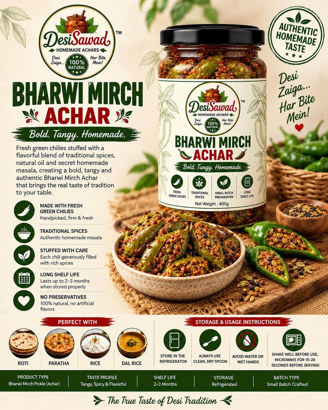 Bharwi Mirch Achaar